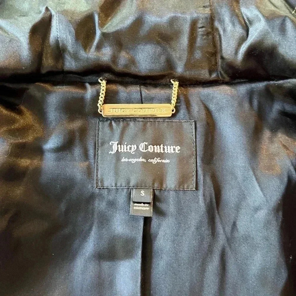 Juicy Couture Faux Leather and Fabric Coat - Small - Picture 7 of 7